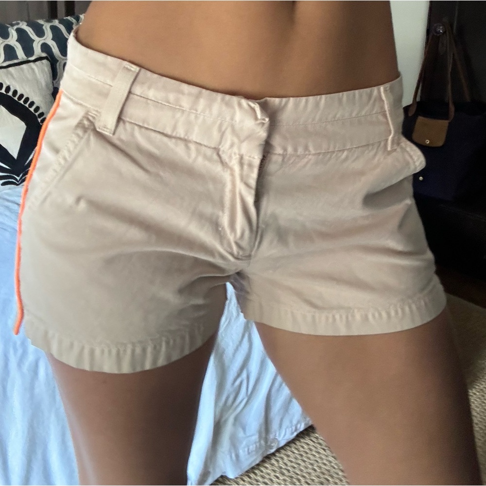 VINTAGE Seaton Womens Low Rise Cargo Khaki Shorts XS